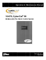 Fike CyberCat 50 10-070 Operation & Maintenance Manual preview