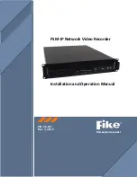 Предварительный просмотр 1 страницы Fike FSM-IP Installation And Operation Manual