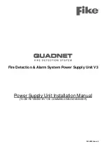 Предварительный просмотр 1 страницы Fike Quadnet PSU V3 Installation Manual