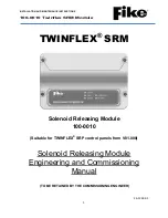 Preview for 1 page of Fike TWINFLEX SRM 100-0010 Installation Manual