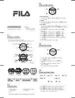 FILA 38-050 User Manual preview