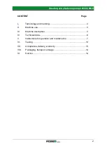 Preview for 2 page of Filamos CM 50 COM-V User Manual