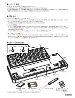 Предварительный просмотр 3 страницы Filco Majestouch MINILA Air User Manual