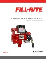 Предварительный просмотр 1 страницы FILL-RITE FR300V Series Installation And Operation Manual