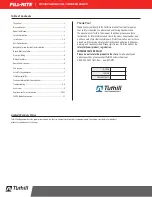 Предварительный просмотр 2 страницы FILL-RITE FR300V Series Installation And Operation Manual