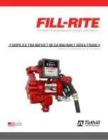 Предварительный просмотр 13 страницы FILL-RITE FR300V Series Installation And Operation Manual