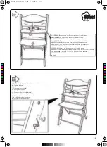 Предварительный просмотр 6 страницы Fillikid Max High chair Manual