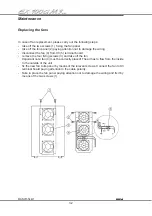 Preview for 33 page of Film-Tech IREM EX-100GM3 Series Installation And Operation Manual