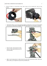 Предварительный просмотр 4 страницы Filmcity BELLY CRUZER DSLR STEADY CAMERA RIG Setup And Operational Manual