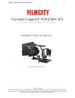 Предварительный просмотр 1 страницы Filmcity FC-A7S-KIT Instruction Manual