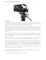 Предварительный просмотр 7 страницы Filmcity FC-A7S-KIT Instruction Manual