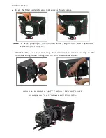 Preview for 3 page of Filmcity Power MB-99 Pro Mattebox Instruction Manual