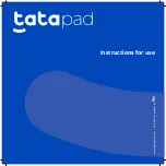 Filo Tata pad Instructions For Use Manual preview