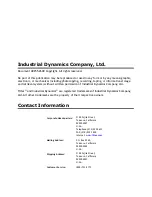 Preview for 3 page of Filtec FT-50c Service And Technical Reference Manual