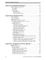 Preview for 5 page of Filtec FT-50c Service And Technical Reference Manual