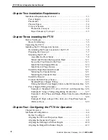 Preview for 5 page of Filtec FT-70c Service And Technical Reference Manual