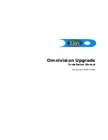 Preview for 1 page of Filtec Omnivision 1000 Series Upgrade Installation Manual