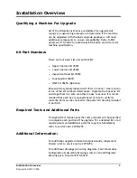 Preview for 9 page of Filtec Omnivision 1000 Series Upgrade Installation Manual