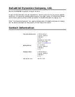 Preview for 2 page of Filtec OV-II Maintenance, Troubleshooting And Service Manual