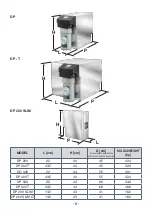 Preview for 8 page of Filtech DP 200 Use And Maintenance Manual