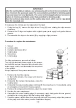 Preview for 16 page of Filtech DP 200 Use And Maintenance Manual