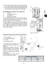 Preview for 17 page of Filtech DP 200 Use And Maintenance Manual