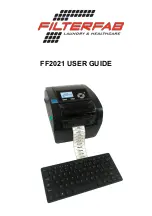 Filterfab FF2021 User Manual preview