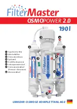 Filtermaster OSMOPOWER 2.0 Manual предпросмотр