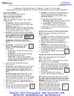 Preview for 12 page of Filters Fast 12401 Owner'S Manual