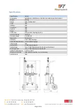 Preview for 3 page of Filtertechnik SFC-3000-316-AIR User Manual