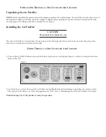 Preview for 3 page of Filtration Manufacturing All-n-One Ultimate Air Cleaner User Manual