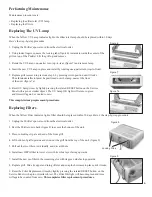 Preview for 6 page of Filtration Manufacturing All-n-One Ultimate Air Cleaner User Manual