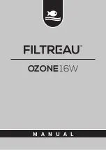 filtreau OZONE 16W Manual preview