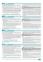 Preview for 15 page of FILTRENA H2O My Dispenser Installation, Use And Maintenance Handbook