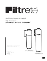 Preview for 1 page of Filtrete 4US-MAXL-S01 Installation And Operating Instructions Manual