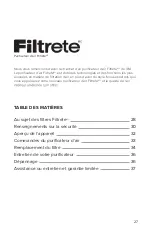 Preview for 27 page of Filtrete FAP-T02 Manual