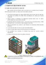 Предварительный просмотр 14 страницы FIMAK SPM-100 Operation And Maintenance Manual