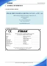 Preview for 59 page of FIMAK SPM 100M Operation And Maintenance Book