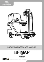 Preview for 1 page of Fimap BMg Sanitizer Use And Maintenance Manual