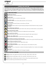 Preview for 12 page of Fimap BMg Sanitizer Use And Maintenance Manual