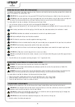 Preview for 18 page of Fimap BMg Sanitizer Use And Maintenance Manual