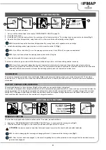 Preview for 21 page of Fimap BMg Sanitizer Use And Maintenance Manual