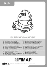 Fimap FA15+ 115V Original Instruction preview