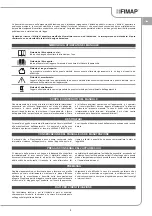 Предварительный просмотр 5 страницы Fimap FA15+ 115V Original Instruction