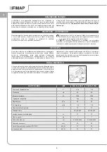 Предварительный просмотр 6 страницы Fimap FA15+ 115V Original Instruction