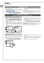 Предварительный просмотр 14 страницы Fimap FA15+ 115V Original Instruction