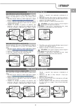 Предварительный просмотр 15 страницы Fimap FA15+ 115V Original Instruction