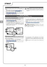 Предварительный просмотр 110 страницы Fimap FA15+ 115V Original Instruction