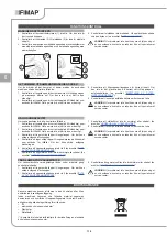 Предварительный просмотр 112 страницы Fimap FA15+ 115V Original Instruction