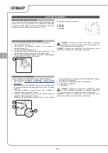 Предварительный просмотр 122 страницы Fimap FA15+ 115V Original Instruction